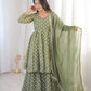 Elegant Jacquard Sharara Suit Set for Festive and Family Functions