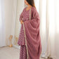 Elegant Jacquard Sharara Suit Set for Festive and Family Functions