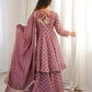 Elegant Jacquard Sharara Suit Set for Festive and Family Functions