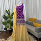 Elegant Jacquard Silk Palazzo Set for Festive and Party Wear