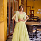 Elegant Linen Crush Lehenga Set with Embroidered Koti for Wedding and Festive Wear