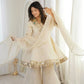 Elegant Mirror Work Organza Silk Sharara Set for Festive and Wedding Wear