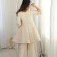 Elegant Mirror Work Organza Silk Sharara Set for Festive and Wedding Wear