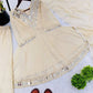 Elegant Mirror Work Organza Silk Sharara Set for Festive and Wedding Wear