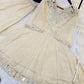 Elegant Mirror Work Organza Silk Sharara Set for Festive and Wedding Wear