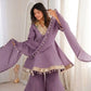 Elegant Mirror Work Organza Silk Sharara Set for Festive and Wedding Wear