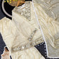 Elegant Mirror Work Organza Silk Sharara Set for Festive and Wedding Wear