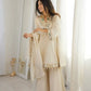 Elegant Mirror Work Organza Silk Sharara Set for Festive and Wedding Wear
