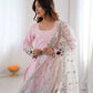 Elegant Mirror Work Sharara Suit Set