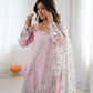 Elegant Mirror Work Sharara Suit Set