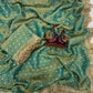 Elegant Moss Silk Saree for Festive and Wedding Wear