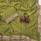Elegant Moss Silk Saree for Festive and Wedding Wear