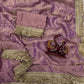 Elegant Moss Silk Saree for Festive and Wedding Wear