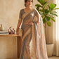 Elegant Moss Silk Saree for Festive and Wedding Wear