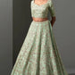 Elegant Mulberry Silk Lehenga Set with Sequins and Dori Work for Wedding and Festive Wear