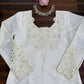 Elegant Natural Crepe Plazo Set for Festive and Formal Wear
