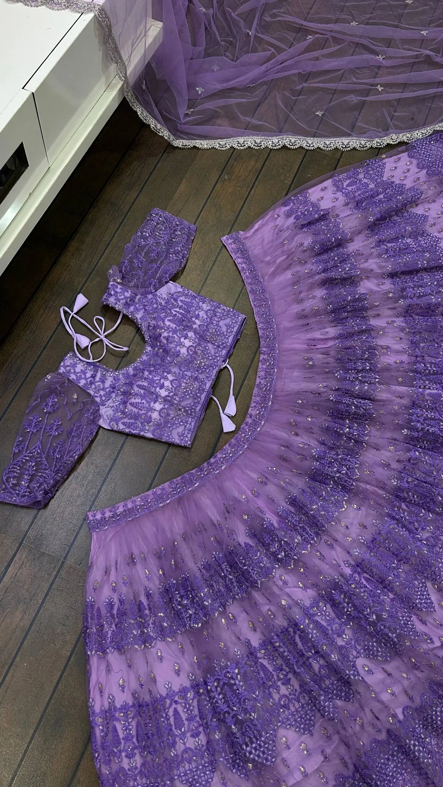 Elegant Net Lehenga Choli with Zari and Sequins Work for Wedding and Festive Wear