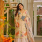 Elegant Organza Embroidered Palazzo Suit with Dupatta for Festive and Party Wear