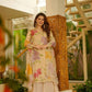 Elegant Organza Embroidered Palazzo Suit with Dupatta for Festive and Party Wear