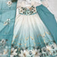 Elegant Organza Silk Floral Anarkali Suit Set