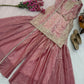 Elegant Pink Fandy Crash Embroidered Palazzo Suit with Soft Net Dupatta