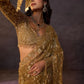 Elegant Premium lightweight Net Embroidered Saree for Wedding, Festive and Reception Wear