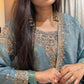Elegant Pure Silk Palazzo Suit Set for Festive and Occasion Wear