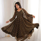 Elegant Rangoli Silk Anarkali Suit Set for Festive and Occasion Wear