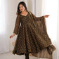 Elegant Rangoli Silk Anarkali Suit Set for Festive and Occasion Wear