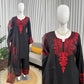 Elegant Rayon Cotton Suit Set for Festive and Everyday Wear