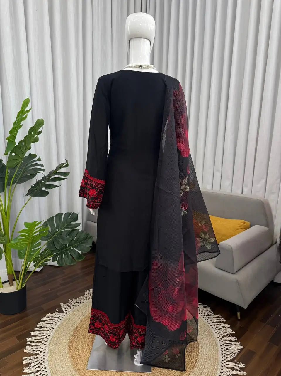 Elegant Rayon Cotton Suit Set for Festive and Everyday Wear