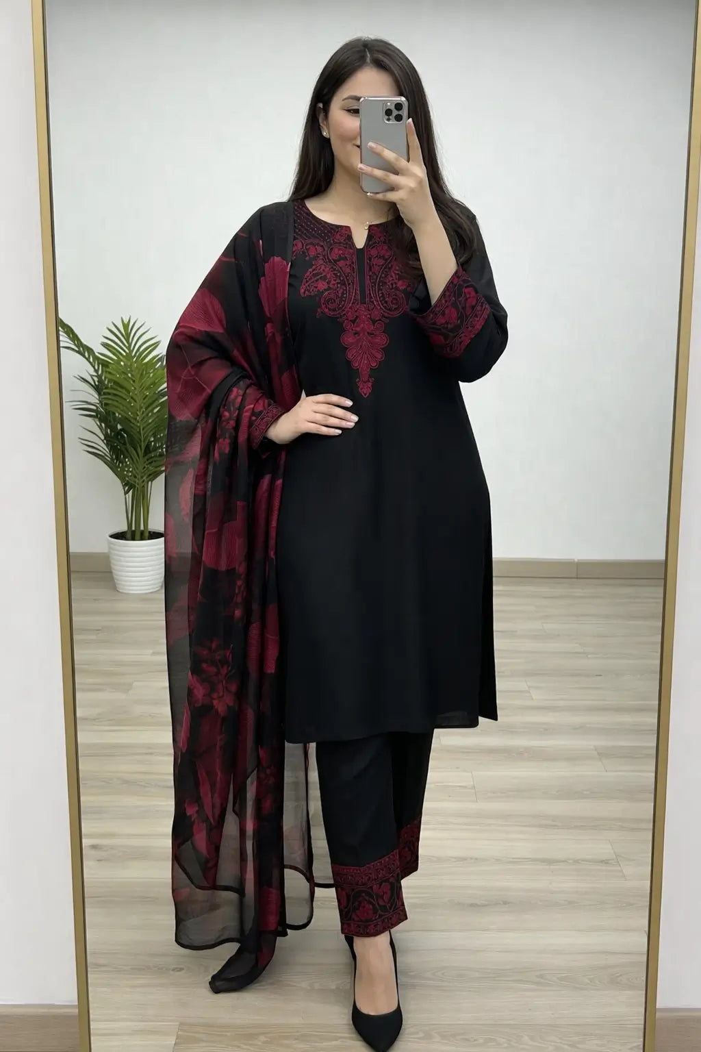 Elegant Rayon Cotton Suit Set for Festive and Everyday Wear