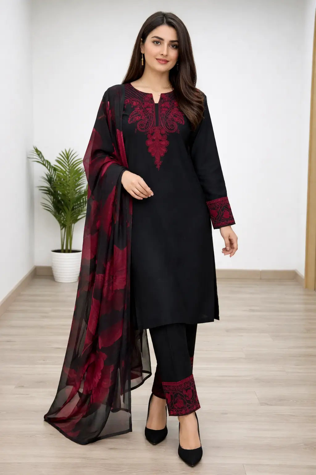 Elegant Rayon Cotton Suit Set for Festive and Everyday Wear