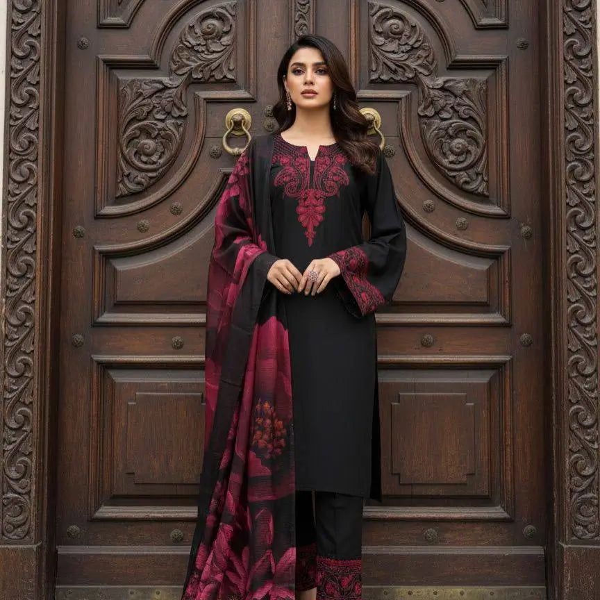 Elegant Rayon Cotton Suit Set for Festive and Everyday Wear