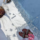 Elegant Roman Glass Embroidered Plazzo Suit Set for Festive and Occasion Wear