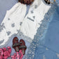 Elegant Roman Glass Embroidered Plazzo Suit Set for Festive and Occasion Wear