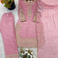 Elegant Roman Silk Embroidered Festive Kurta Set for Celebrations