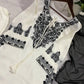 Elegant Roman Silk Embroidered Straight Suit Set for Festive Wear