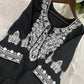 Elegant Roman Silk Embroidered Straight Suit Set for Festive Wear
