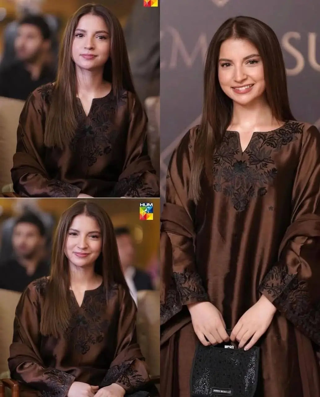 Elegant Satin Kaftan Palazzo Set for Festive and Family Occasions