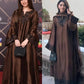 Elegant Satin Kaftan Palazzo Set for Festive and Family Occasions