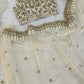 Elegant Satin Silk Embroidered Saree for Wedding and Festive Wear
