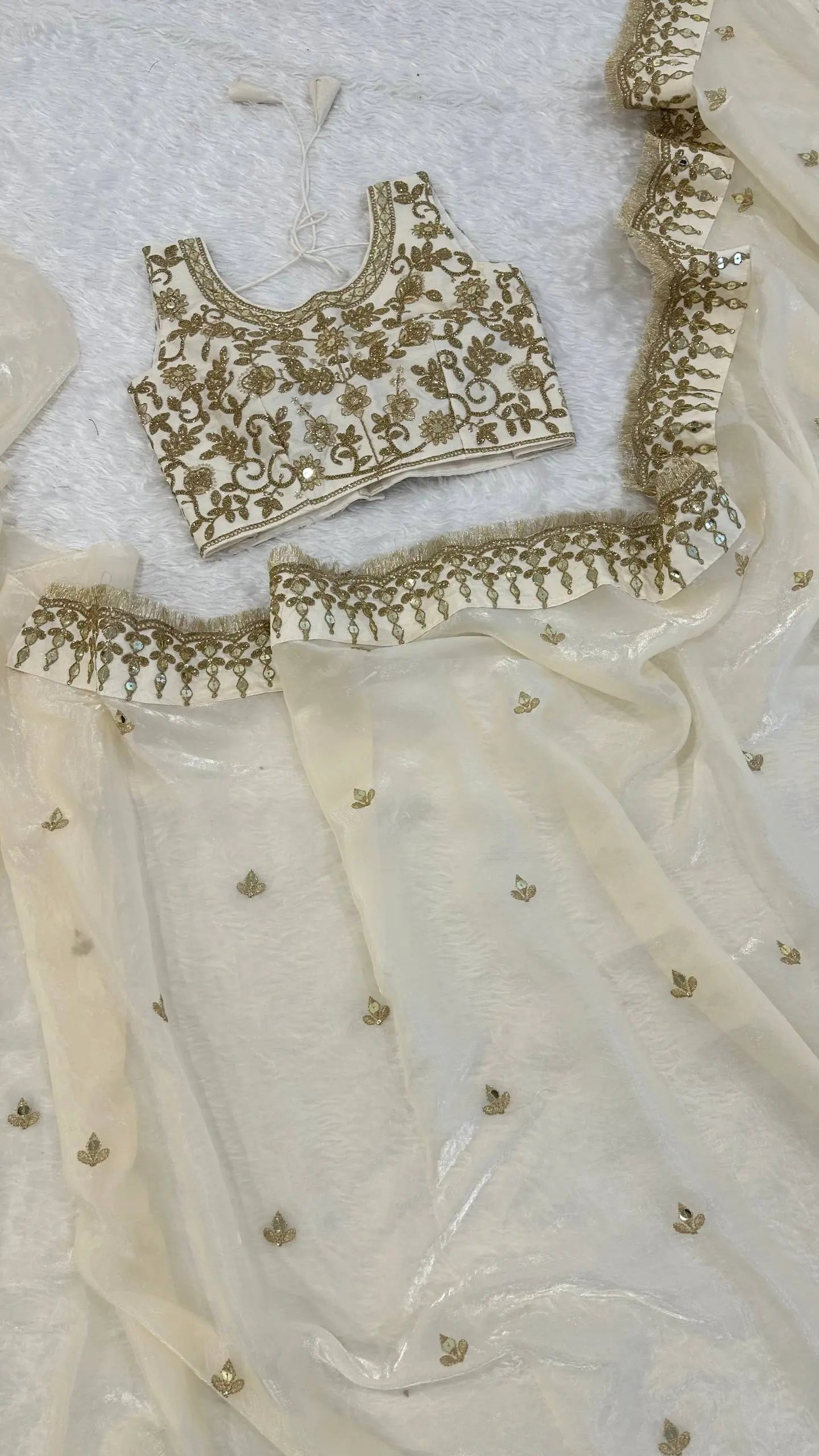 Elegant Satin Silk Embroidered Saree for Wedding and Festive Wear