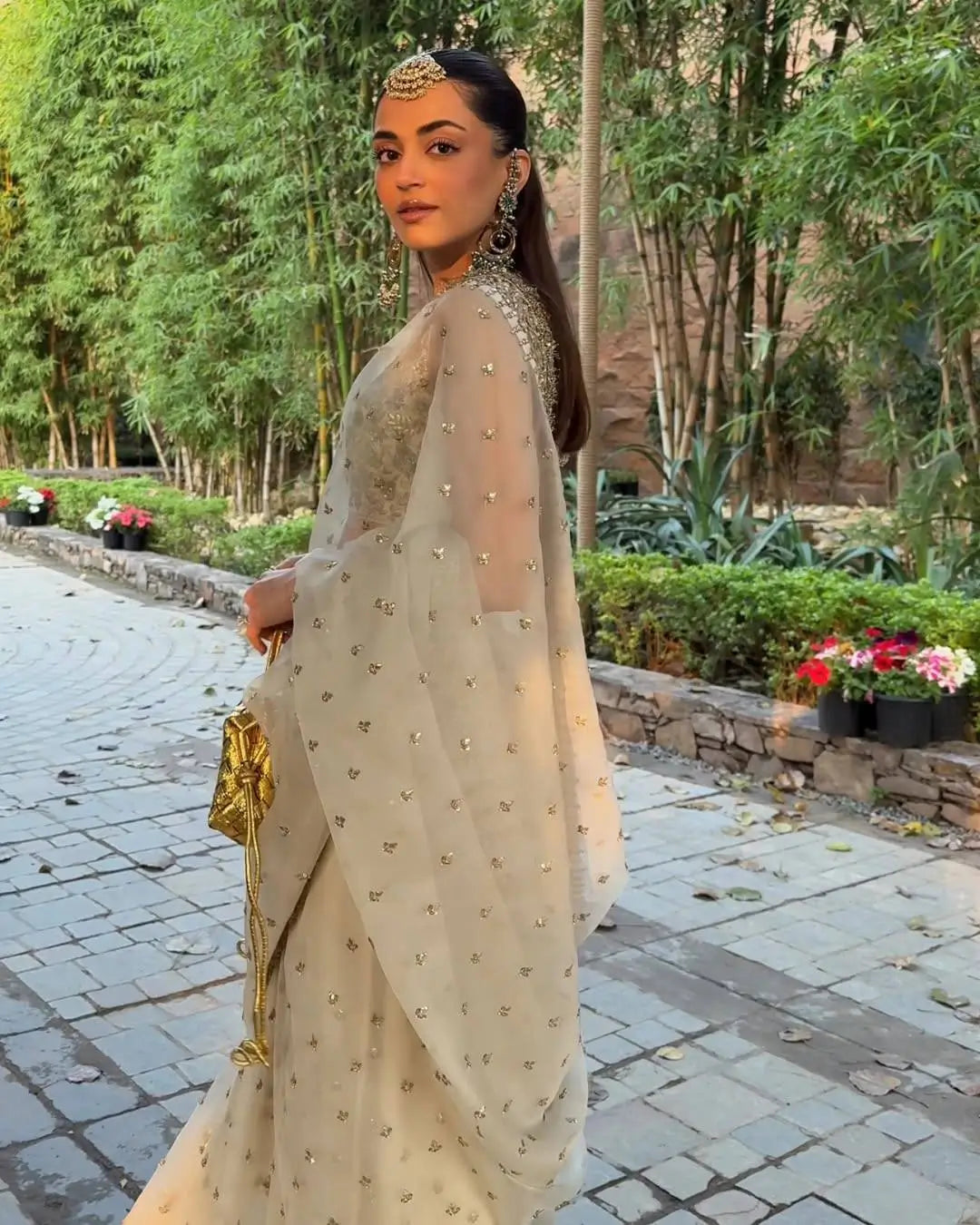 Elegant Satin Silk Embroidered Saree for Wedding and Festive Wear