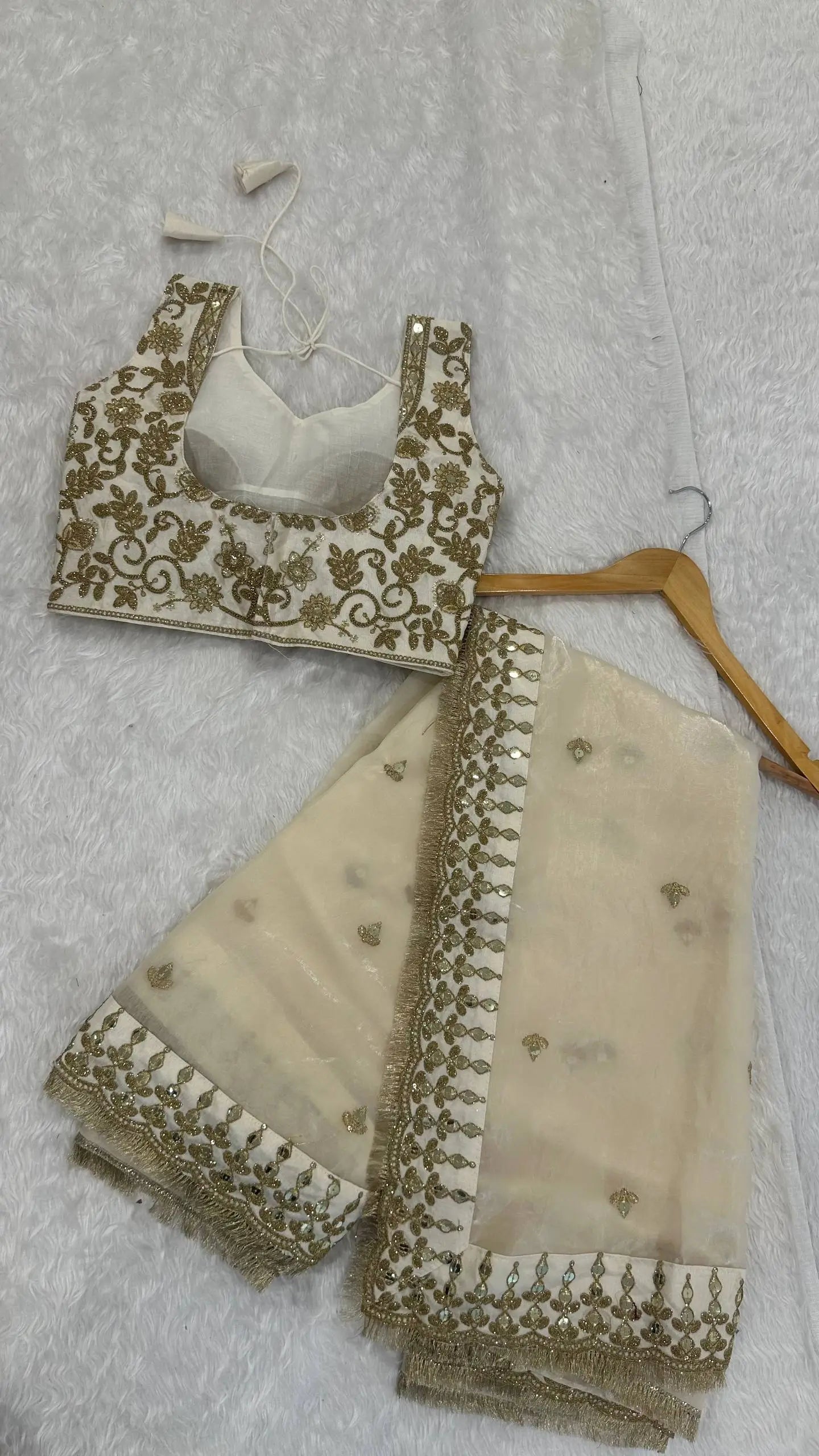 Elegant Satin Silk Embroidered Saree for Wedding and Festive Wear