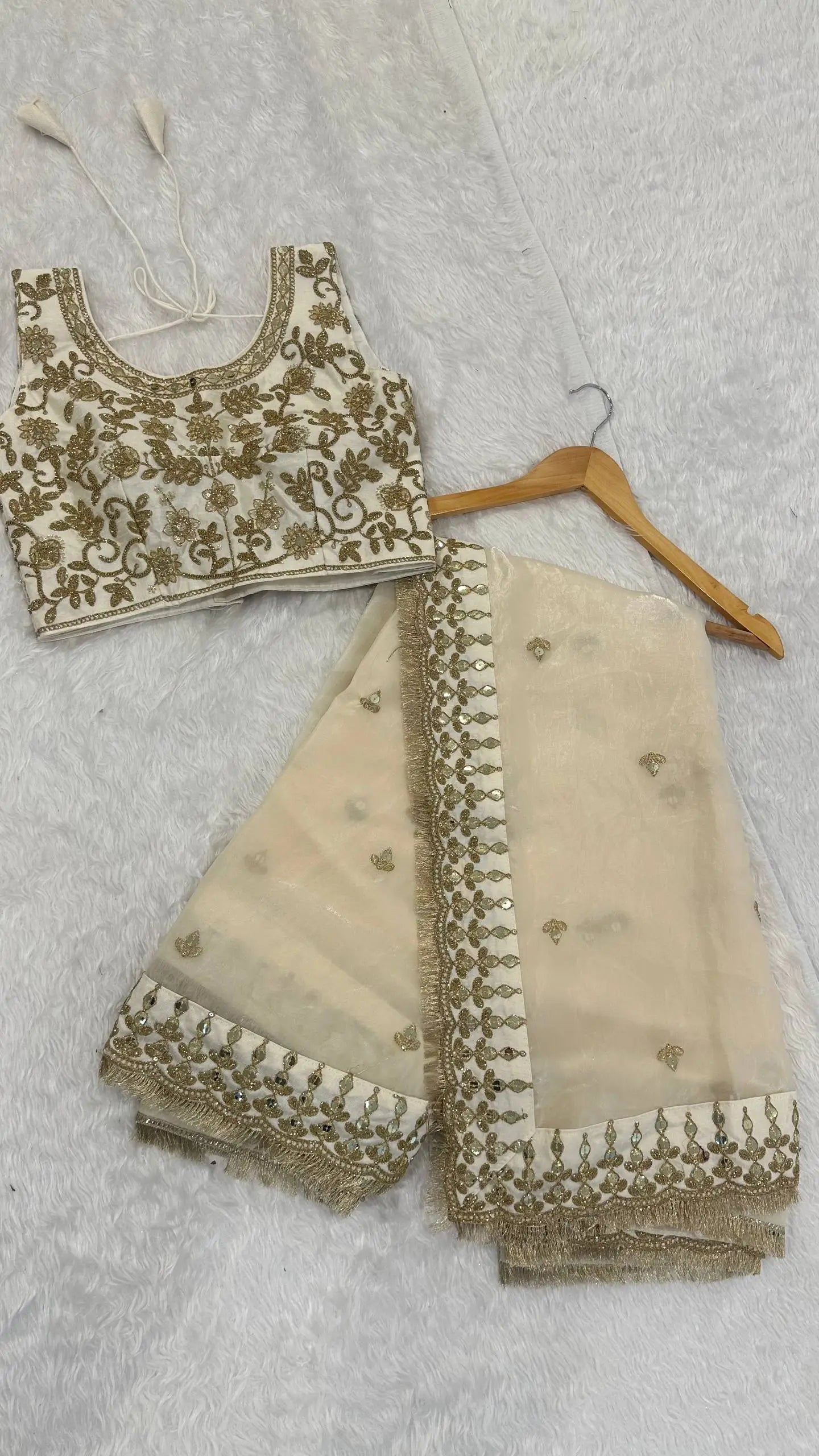 Elegant Satin Silk Embroidered Saree for Wedding and Festive Wear