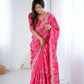 Elegant Satin Silk Saree for Festive and Party Occasions