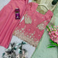 Elegant Shimmer Silk Sharara Set for Festive and Wedding Wear