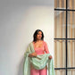 Elegant Shimmer Silk Sharara Set for Festive and Wedding Wear