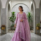 Elegant Silk Palazzo Suit Set for Festive and Occasion Wear